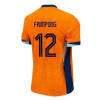 Maglie da calcio Olanda Jeremie Frimpong #12 Prima Maglia Europei 2024 Manica Corta